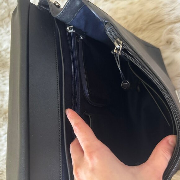 TUMI Mariella Pheobe Laptop Business Backpack European Leather - Picture 5 of 11